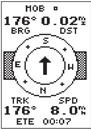 GARMIN GPS 12 - GOTO et MOB - 2