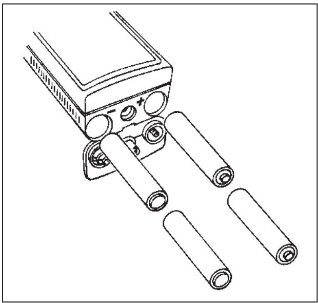 GARMIN GPS 12 - Installation des piles - 1