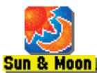 GARMIN GPSMAP 76C - Page Soleil et lune - 1