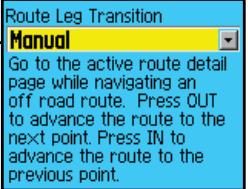 GARMIN GPSMAP 76C - Utiliser les Rutes - 3