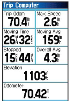 GARMIN GPSMAP 76C - Pour voir chaque page principale: - 3