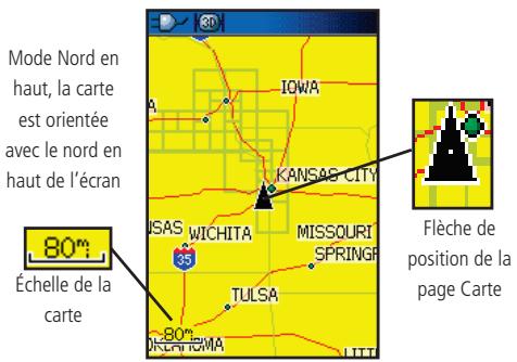 GARMIN GPSMAP 76C - Caracteristiques des pages principales - 5