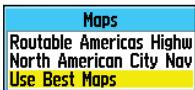 GARMIN GPSMAP 76C - Utiliser Trouver - 3