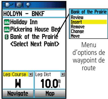 GARMIN GPSMAP 76C - Utiliser les routes - 1