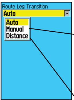 GARMIN GPSMAP 76C - Utiliser les Rutes - 2