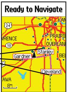 GARMIN GPSMAP 76C - Utiliser les Rutes - 2