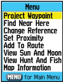 GARMIN GPSMAP 76C - Utiliser Trouver - 2