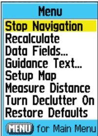 GARMIN GPSMAP 76C - Page Carte - 1
