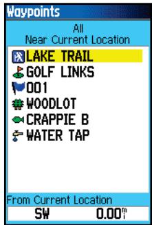 GARMIN GPSMAP 76C - Utiliser Trouver - 2