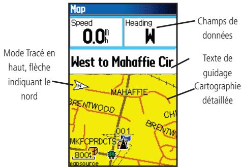GARMIN GPSMAP 76C - Caracteristiques des pages principales - 6