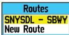 GARMIN GPSMAP 76C - Pour utiliser le menu d'options de la page d'informations d'un élément trouvez: - 5