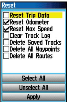 GARMIN GPSMAP 76C - Utiliser la page Calculatede voyage 'Trip Computer' - 1