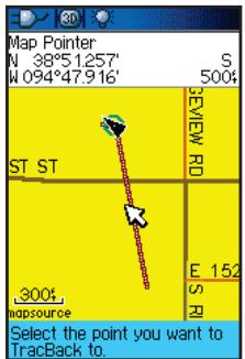 GARMIN GPSMAP 76C - Utiliser les traces - 1