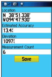 GARMIN GPSMAP 76C - Pour utiliser le menu d'options de la page d'informations d'un élément trouvez: - 1
