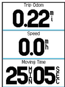 GARMIN GPSMAP 76C - Page Calculatede voyage - 3