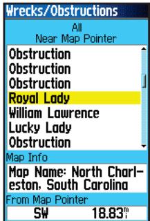 GARMIN GPSMAP 76C - Utiliser Trouver - 3