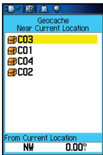 GARMIN GPSMAP 76C - Utiliser Trouver - 2