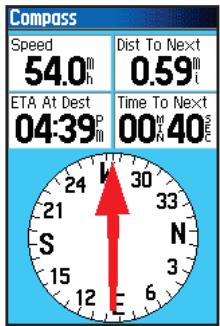 GARMIN GPSMAP 76C - Pour voir chaque page principale: - 5