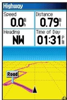 GARMIN GPSMAP 76C - Page Autoroute - 1