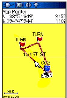 GARMIN GPSMAP 76C - Utiliser les traces - 2