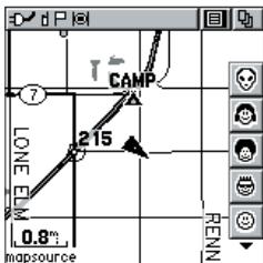 GARMIN RINO 130 - Page Map (Carte) - 2