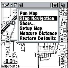 GARMIN RINO 130 - Page Map (Carte) - 1