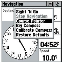 GARMIN RINO 130 - Page Navigation - 1
