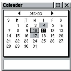 GARMIN RINO 130 - Calendrier - 2