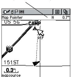 GARMIN RINO 130 - Page Map (Carte) - 1