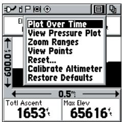 GARMIN RINO 130 - Page Altimeter (Altimètre) - 1