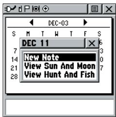 GARMIN RINO 130 - Calendrier - 3
