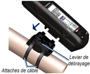 GARMIN EDGE 705 - Pour les barres d'un diamètre inférieur à 25,4 mm : placez - 1