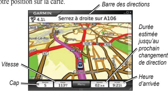 GARMIN MOBILE PC NORTH AMERICA - Suivi de l'itinétaire - 1