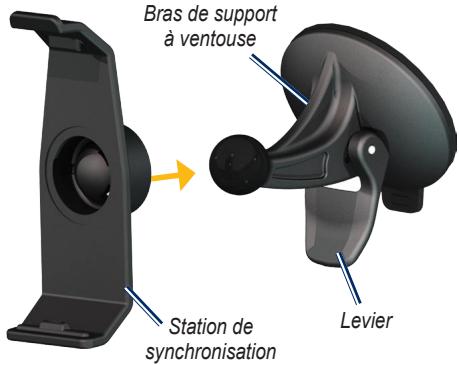 GARMIN NUVI 510 - Etape 3 : installation du nuvi - 1