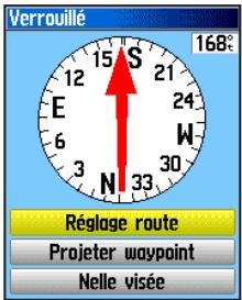 GARMIN ETREX LEGEND HCX - Pour utiliser la fonction de navigation Voir&amp;rallier : - 1
