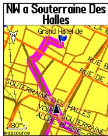 GARMIN ETREX LEGEND HCX - Création d'un itinéraire - 2