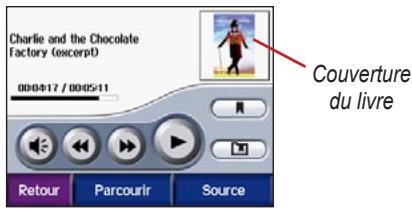 GARMIN ZUMO 500 - Ecoute de livres audio - 1