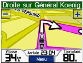 GARMIN ZUMO 500 - Recherche d'une destination - 6