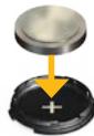 GARMIN FOOT POD - Pour remplacer la pile : - 2