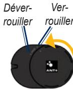 GARMIN FOOT POD - Pour remplacer la pile : - 1