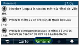 GARMIN NUVI 1340 - Touchez Demarrer. - 1