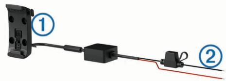 GARMIN ZUMO 300 - AVERTISSEMENT - 1
