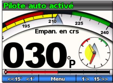 GARMIN GHP 10V - Virement et empannage à partir de Maintien sous le vent - 2