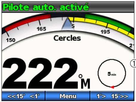 GARMIN GHP 10V - Suivi du modèle Cercle - 1