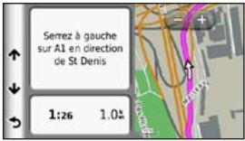 Serrez à gauche sur A1 en direction de St Denis 1:26 1.0m