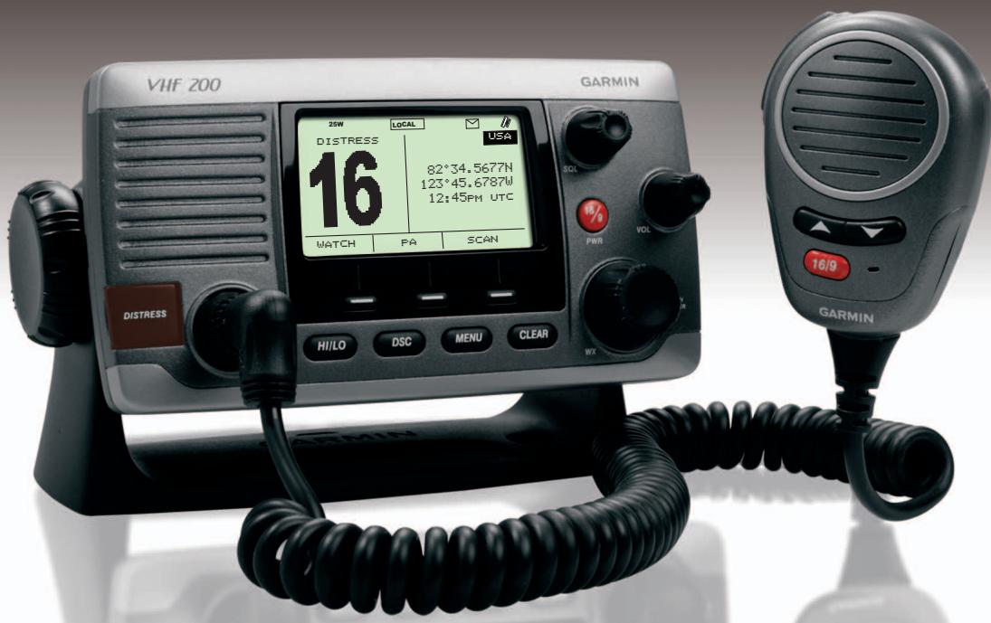GARMIN VHF 100I - manuel d'utilisation - 1