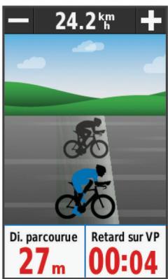 GARMIN EDGE 1000 - Utilisation de la fonction Virtual Partner® - 1