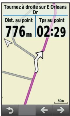 GARMIN EDGE 1000 - Recherche d'une position - 1