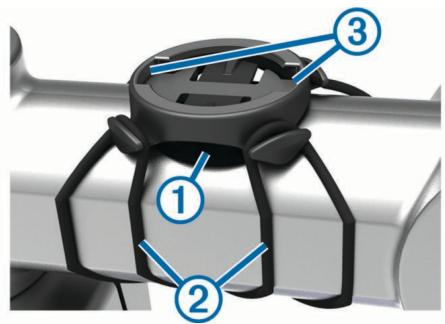 GARMIN EDGE 1000 - Installation du support de fixation standard - 1