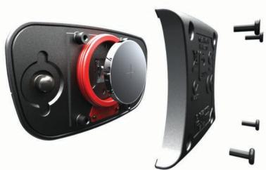 GARMIN EDGE 1000 - Remplacement de la batterie du moniteur de fréquence cardiaque - 1